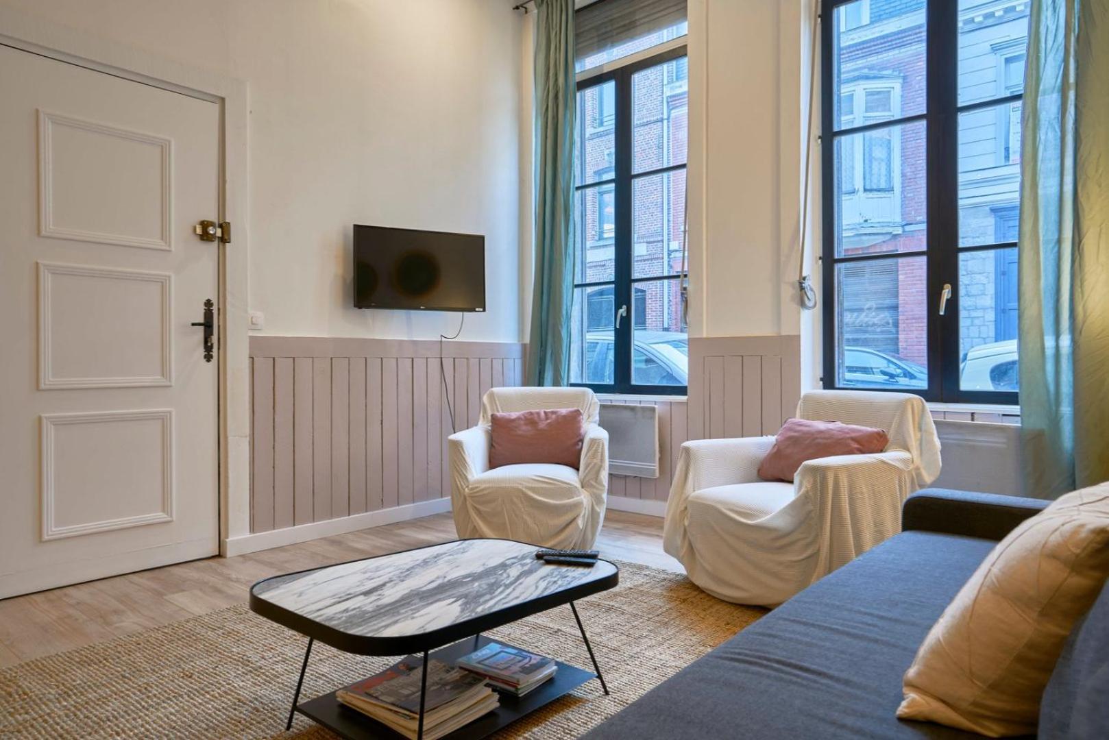 Old Lille: Charming Renovated Apartment المظهر الخارجي الصورة