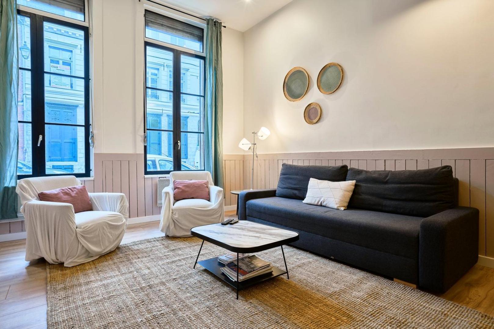 Old Lille: Charming Renovated Apartment المظهر الخارجي الصورة
